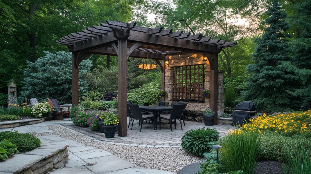 Pergola med sider - skab det perfekte udendørsmiljø